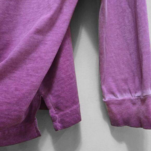 PINK Victoria's Secret Vintage Wash Long Sleeve Pocket Tee Size Large Oversized - Picture 6 of 8